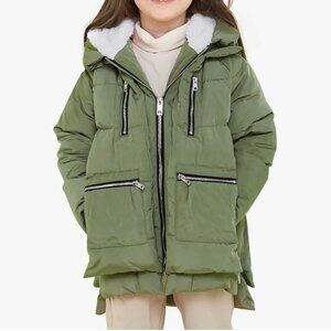 Orolay Hooded Down Quilted Puffer Jacket Coat - Girls 8/9